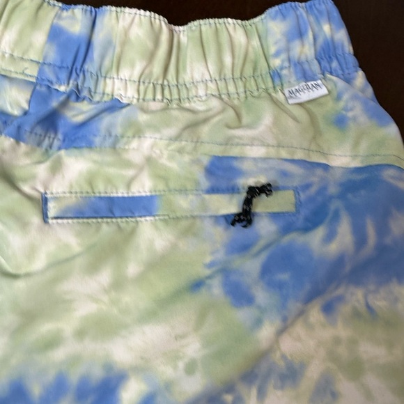 Magellan Outdoors Tie-Dye Athletic Shorts in Blue and Green - Picture 5 of 5